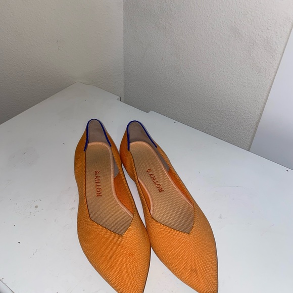 Gently used tangerine Rothy points - Picture 2 of 4